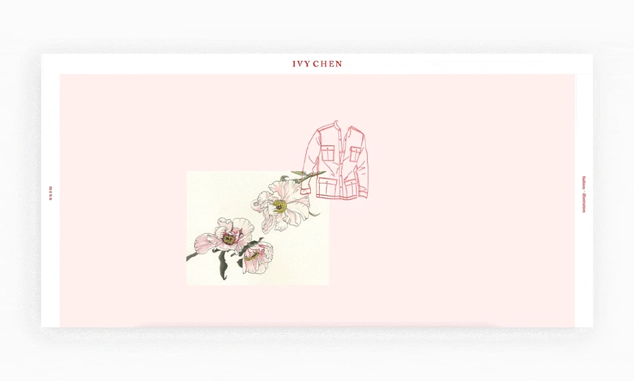 scrolling as a modern websites design - seen by Ivy Chen